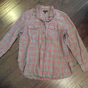 JCREW flannel button down